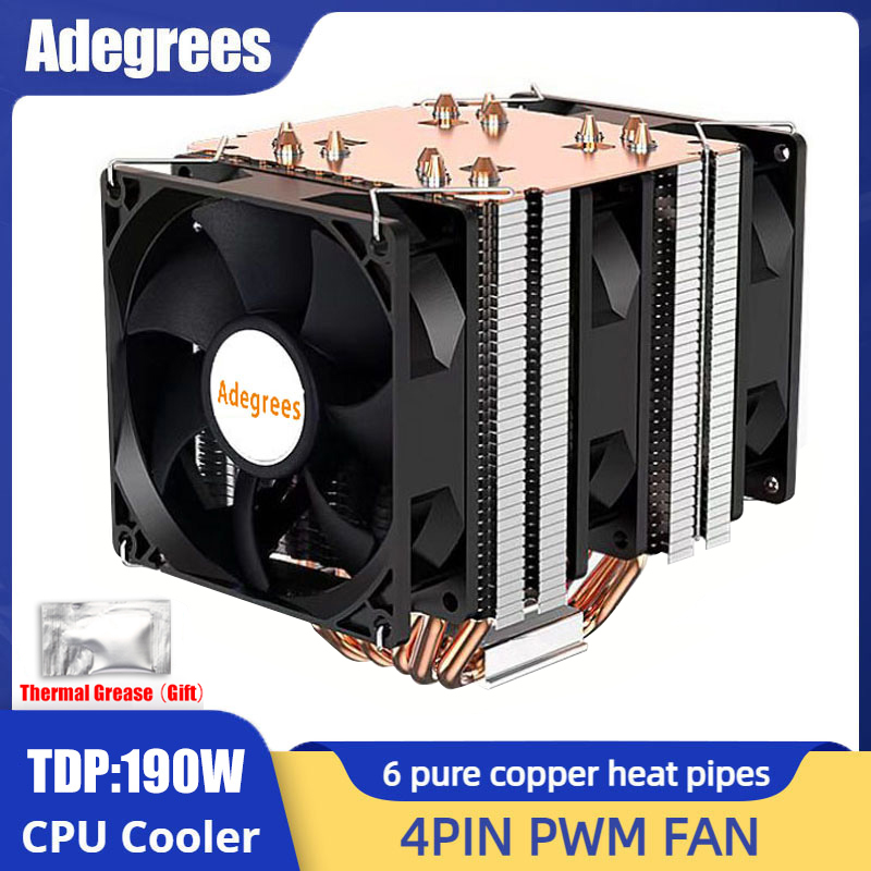 6 Heat Pipe CPU Cooler 4Pin PW - Cpu Heatsink review and price