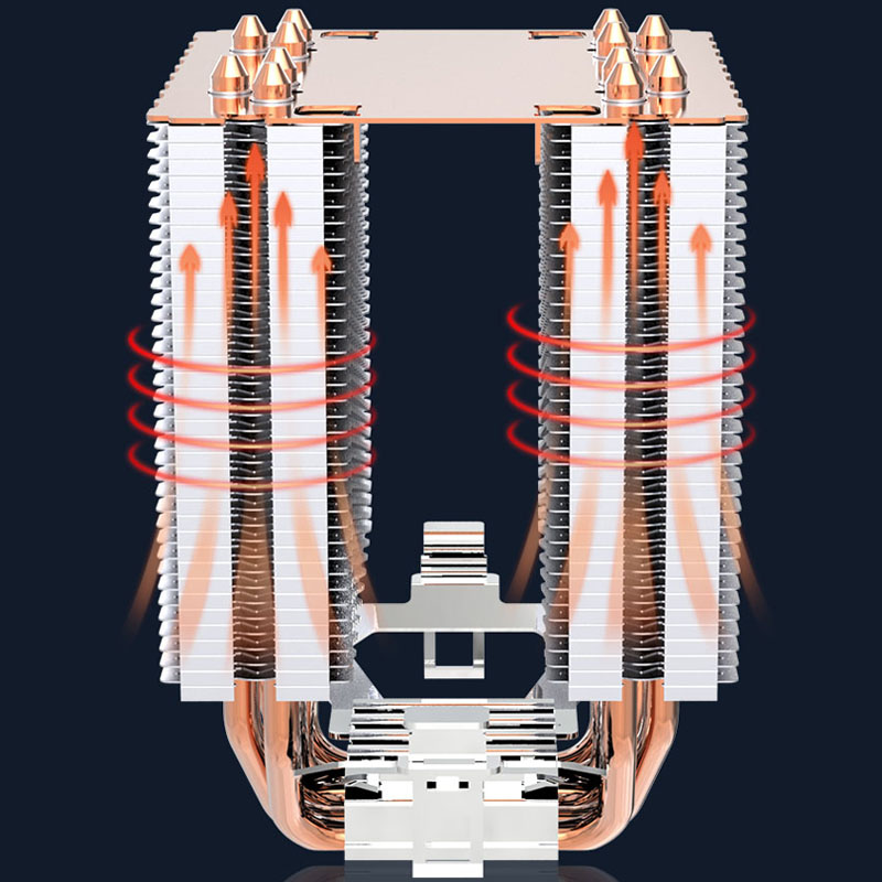 6 Heat Pipe CPU Cooler 4Pin PW - Cpu Heatsink review and price