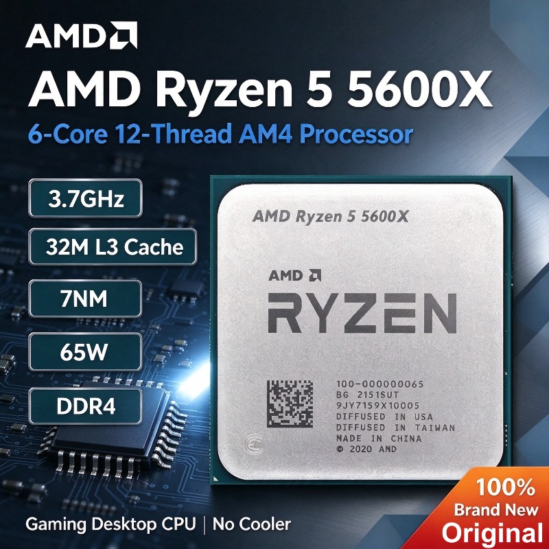 AMD Ryzen 5 5600X 3.7GHz 6 Cor - Cpu Cooler review and price