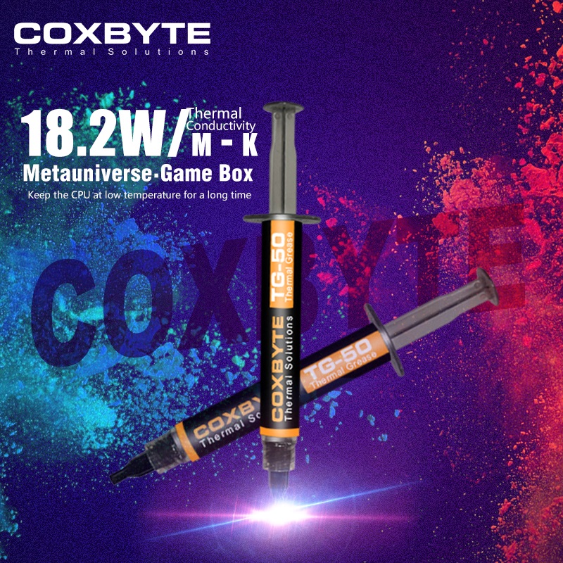 18.2W/mK Coxbyte TG-50 Thermal - Thermal Paste review and price