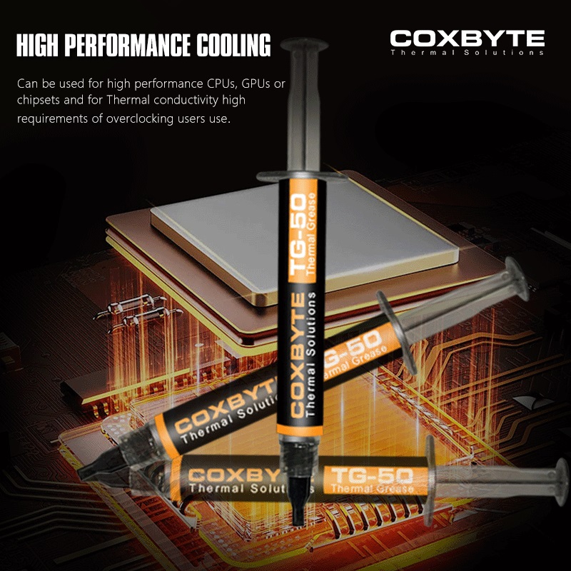 18.2W/mK Coxbyte TG-50 Thermal - Thermal Paste review and price