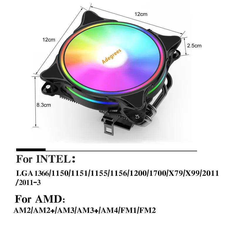 X99 CPU Air Cooler 3Pin/4Pin A - Air Cooler Cpu review and price