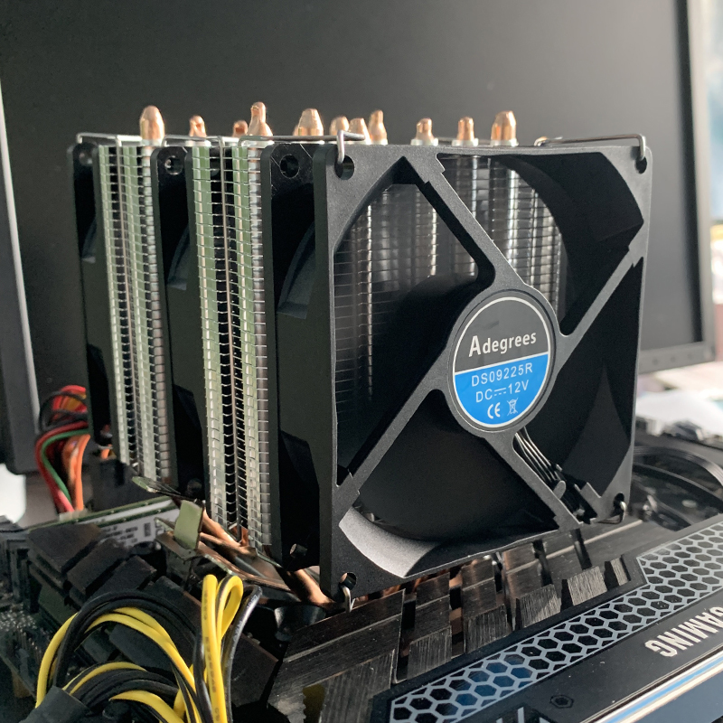 6 Heat Pipe CPU Air Cooler 4Pi - Cpu Heatsink review and price